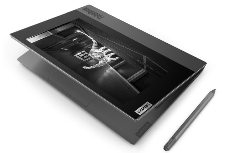 Lenovo встроила ридер с экраном E Ink в ноутбук ThinkBook Plus Lenovo встроила ридер с экраном E Ink в ноутбук ThinkBook Plus