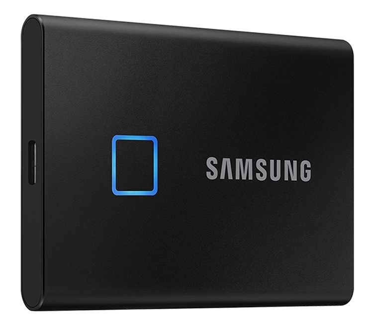 Samsung T7 Touch: карманный SSD-накопитель со сканером отпечатков пальцев