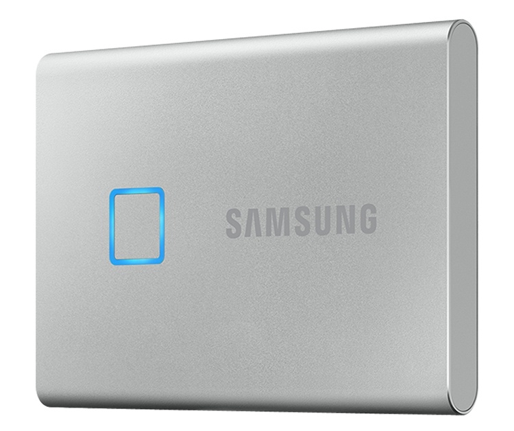 Samsung T7 Touch: карманный SSD-накопитель со сканером отпечатков пальцев