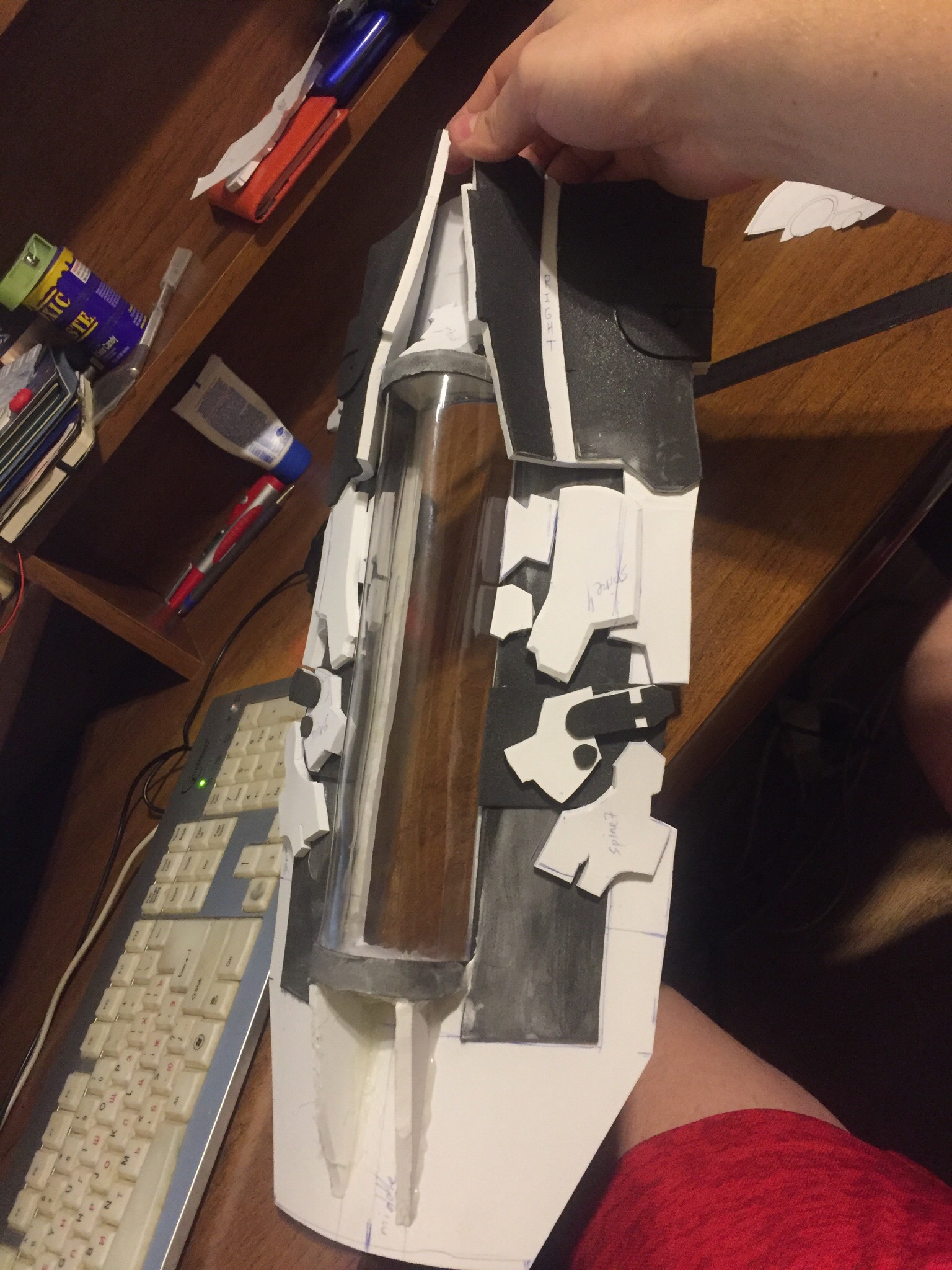 Как делается косплей. Cоздание костюма Advanced Suit Aйзека Кларка из игры Dead Space 2 - 31 Как делается косплей. Cоздание костюма Advanced Suit Aйзека Кларка из игры Dead Space 2 - 31