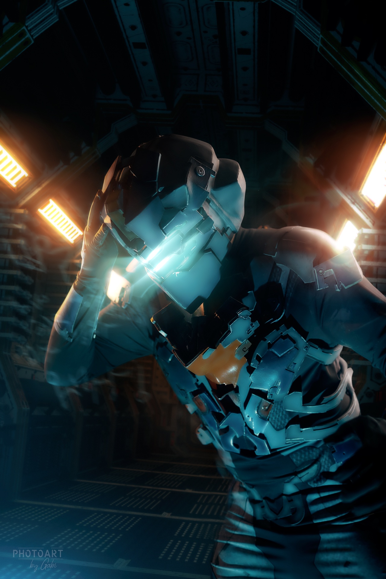 Как делается косплей. Cоздание костюма Advanced Suit Aйзека Кларка из игры Dead Space 2 - 4