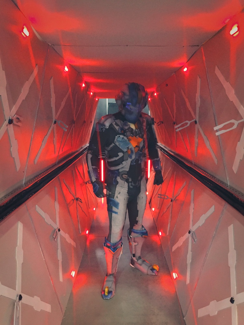 Как делается косплей. Cоздание костюма Advanced Suit Aйзека Кларка из игры Dead Space 2 - 5
