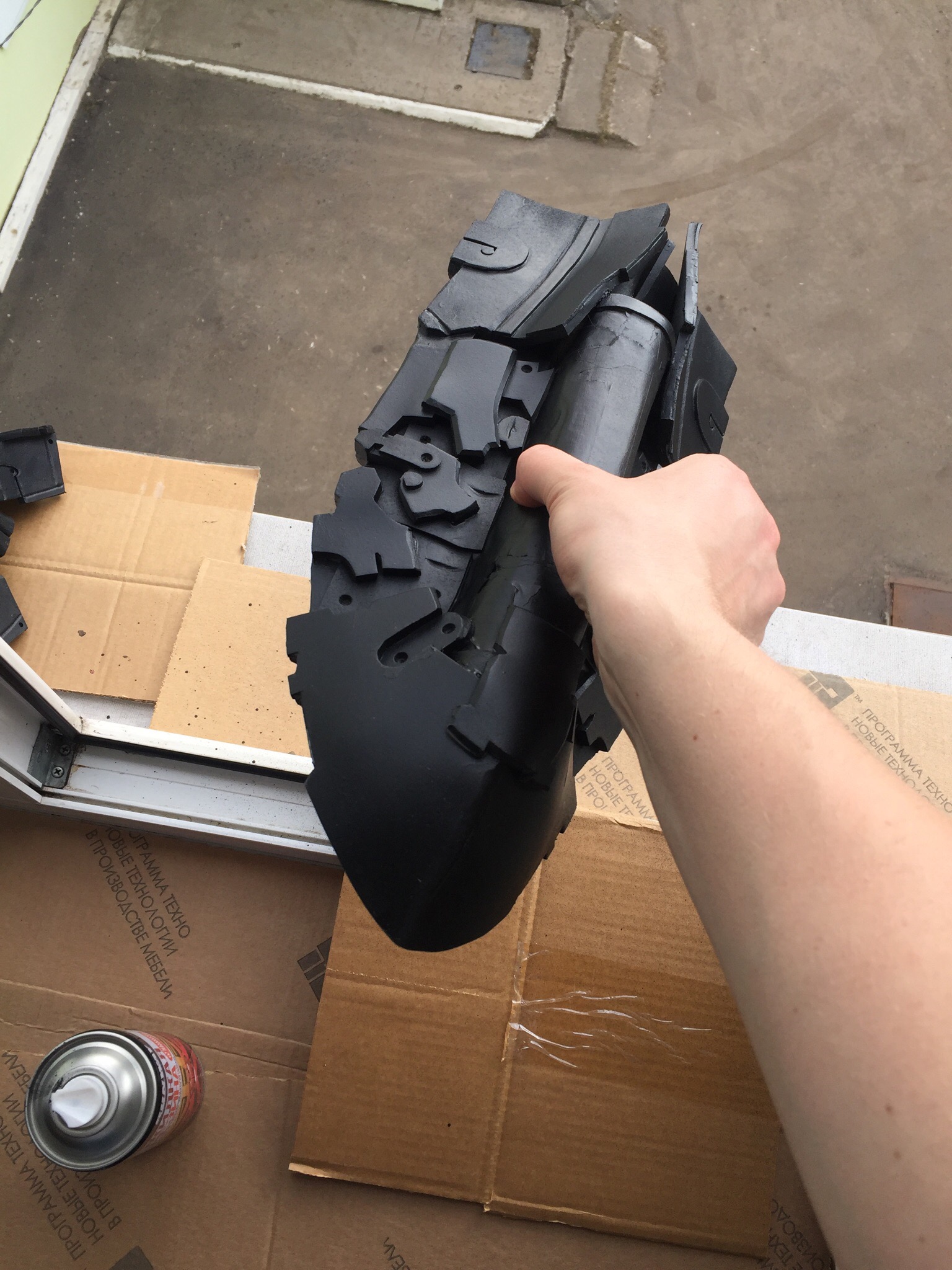 Как делается косплей. Cоздание костюма Advanced Suit Aйзека Кларка из игры Dead Space 2 - 59 Как делается косплей. Cоздание костюма Advanced Suit Aйзека Кларка из игры Dead Space 2 - 59