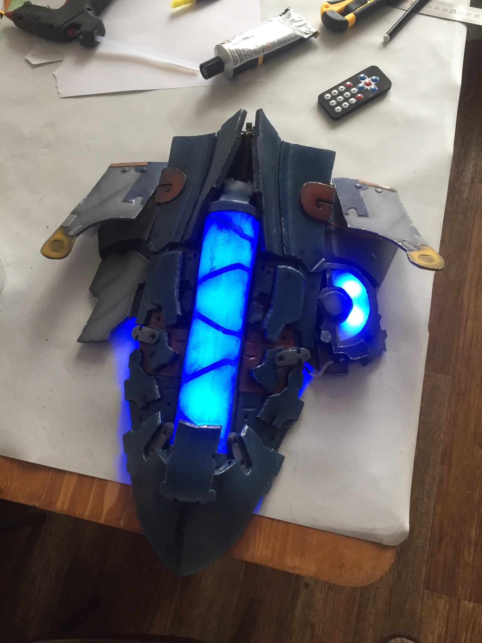 Как делается косплей. Cоздание костюма Advanced Suit Aйзека Кларка из игры Dead Space 2 - 64 Как делается косплей. Cоздание костюма Advanced Suit Aйзека Кларка из игры Dead Space 2 - 64