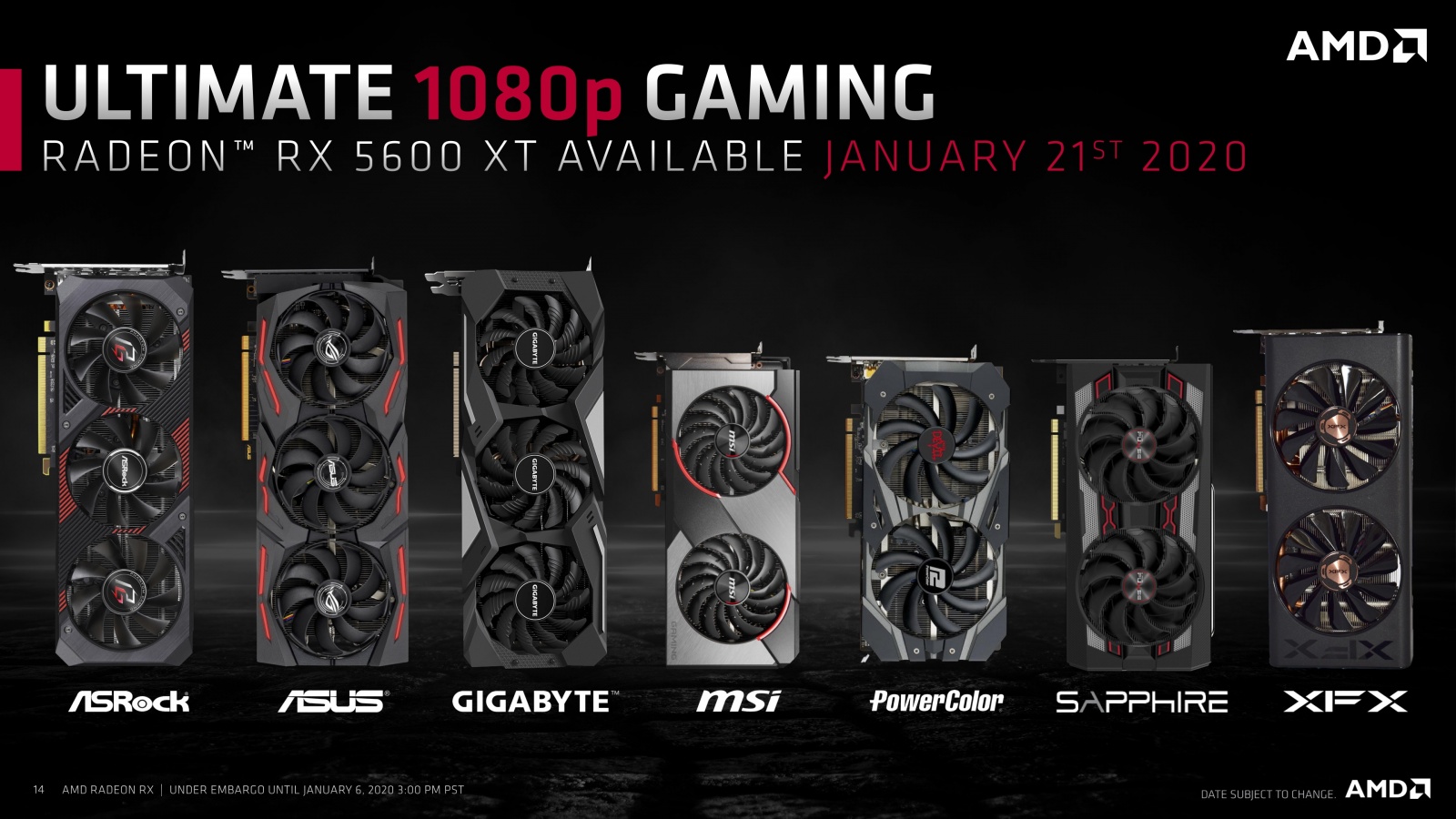 На CES 2020 AMD представила 64-ядерный десктопный Ryzen Threadripper 3990X, видеокарту Radeon RX 5600 и мобильные CPU - 15