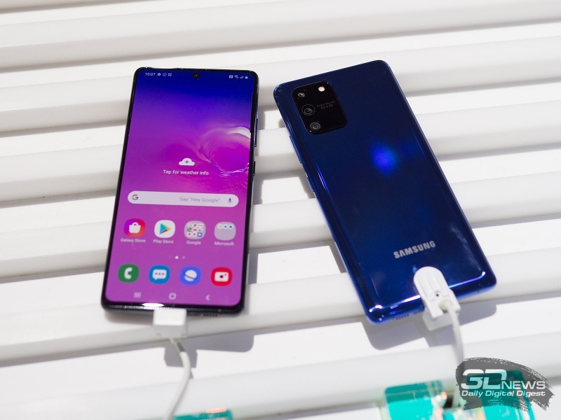 Новая статья: Первый взгляд на смартфоны Samsung Galaxy Note10 Lite и Galaxy S10 Lite