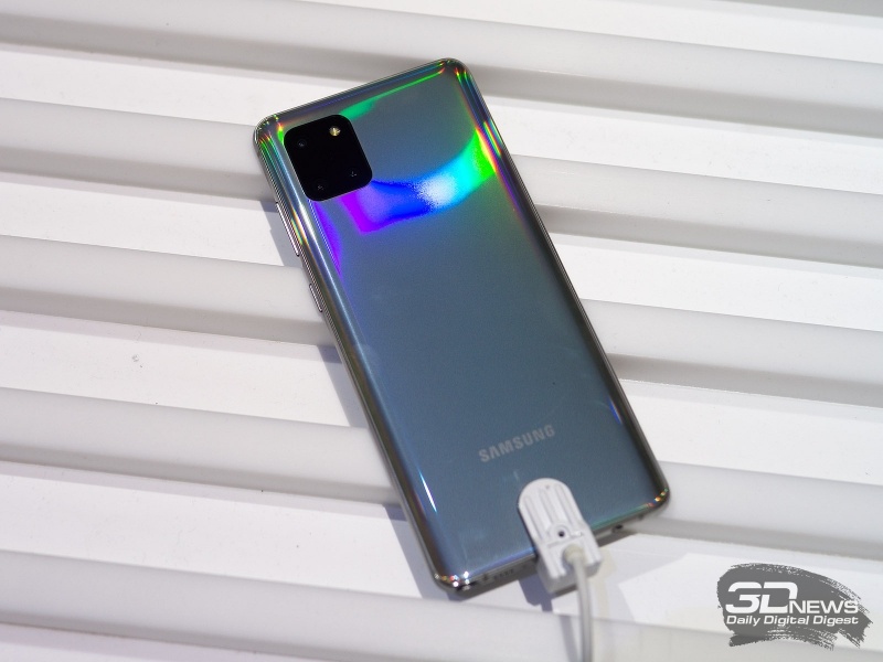 Новая статья: Первый взгляд на смартфоны Samsung Galaxy Note10 Lite и Galaxy S10 Lite