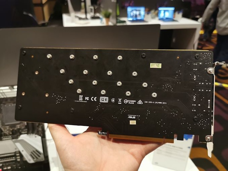 ASUS Hyper M.2 x16 Gen 4: четыре SSD-накопителя в виде одной карты расширения