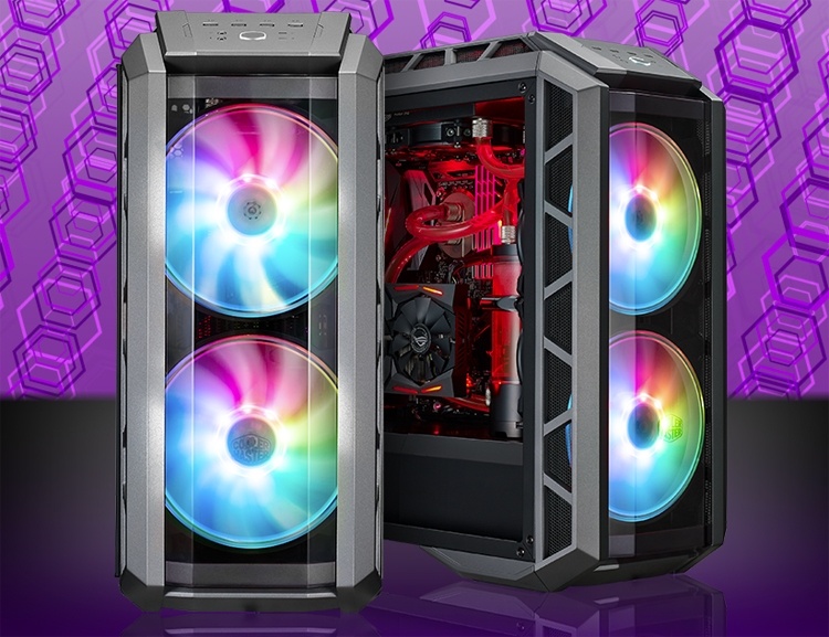 Корпус Cooler Master MasterCase H500P ARGB предстал в трёх вариантах исполнения Корпус Cooler Master MasterCase H500P ARGB предстал в трёх вариантах исполнения