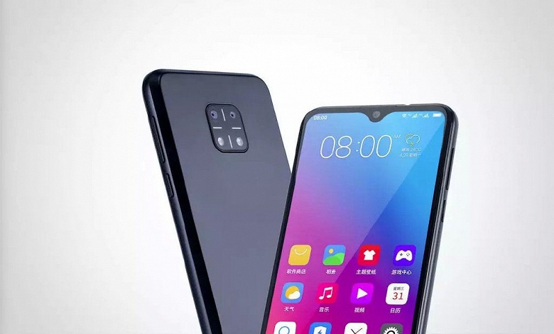 С дизайном Huawei Mate 20. Представлен новый бюджетный китаец - 1 С дизайном Huawei Mate 20. Представлен новый бюджетный китаец