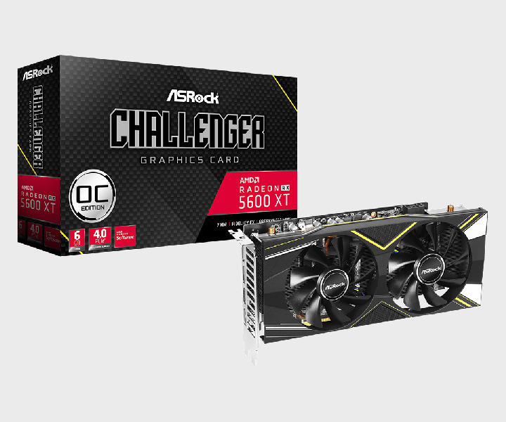 Ассортимент ASRock пополнили видеокарты Radeon RX 5600 XT Phantom Gaming D3 6G OC, Radeon RX 5600 XT Phantom Gaming D2 6G OC и Radeon RX 5600 XT Challenger D 6G OC - 3 Ассортимент ASRock пополнили видеокарты Radeon RX 5600 XT Phantom Gaming D3 6G OC, Radeon RX 5600 XT Phantom Gaming D2 6G OC и Radeon RX 5600 XT Challenger D 6G OC