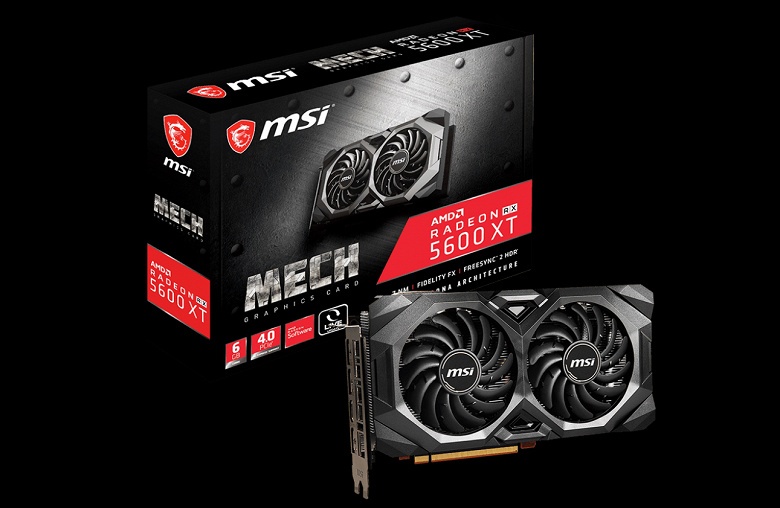 MSI представила огромные видеокарты Radeon RX 5600 XT Gaming