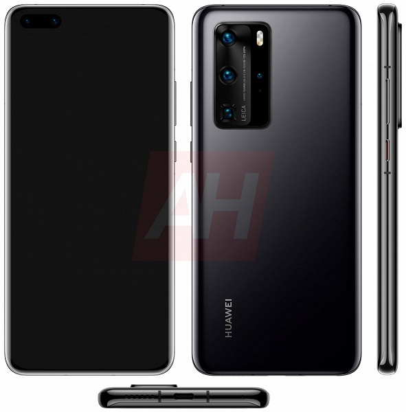 Huawei P40 Pro на очень качественном изображении