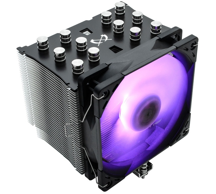 Кулер с подсветкой Scythe Mugen 5 Black RGB Edition стоит около $50 Кулер с подсветкой Scythe Mugen 5 Black RGB Edition стоит около $50