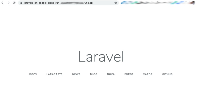 Пошаговое руководство по настройке Laravel 6 в Google Cloud Run с непрерывной интеграцией - 13 Пошаговое руководство по настройке Laravel 6 в Google Cloud Run с непрерывной интеграцией - 13