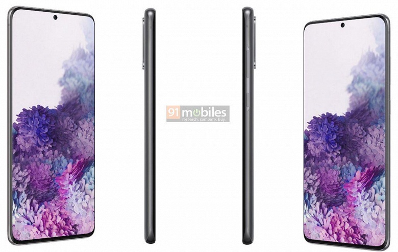 Эксклюзив. Официальные рендеры Samsung Galaxy S20, S20+ 5G и S20 Ultra 5G за три недели до анонса - 11 Эксклюзив. Официальные рендеры Samsung Galaxy S20, S20+ 5G и S20 Ultra 5G за три недели до анонса