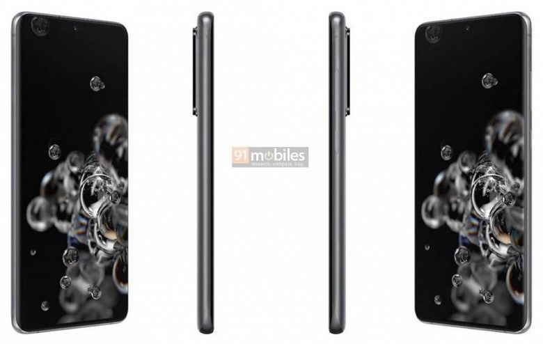Эксклюзив. Официальные рендеры Samsung Galaxy S20, S20+ 5G и S20 Ultra 5G за три недели до анонса - 2 Эксклюзив. Официальные рендеры Samsung Galaxy S20, S20+ 5G и S20 Ultra 5G за три недели до анонса