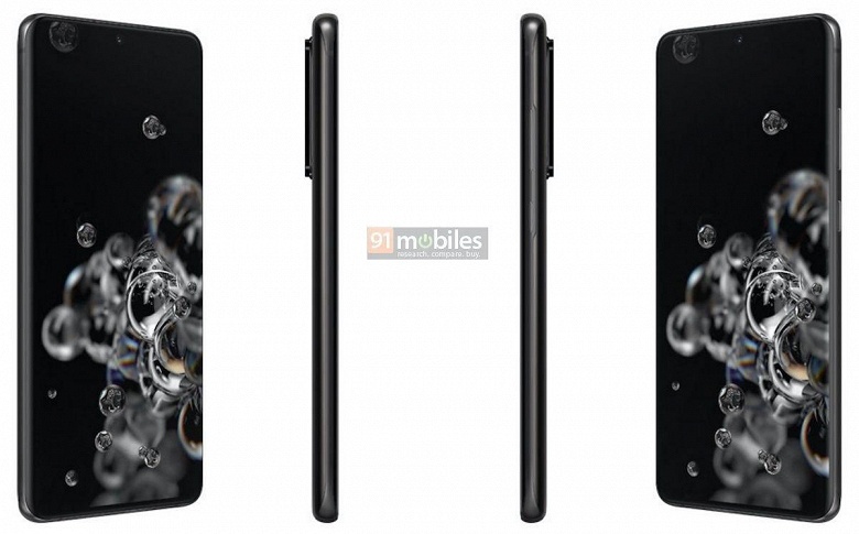Эксклюзив. Официальные рендеры Samsung Galaxy S20, S20+ 5G и S20 Ultra 5G за три недели до анонса - 4 Эксклюзив. Официальные рендеры Samsung Galaxy S20, S20+ 5G и S20 Ultra 5G за три недели до анонса