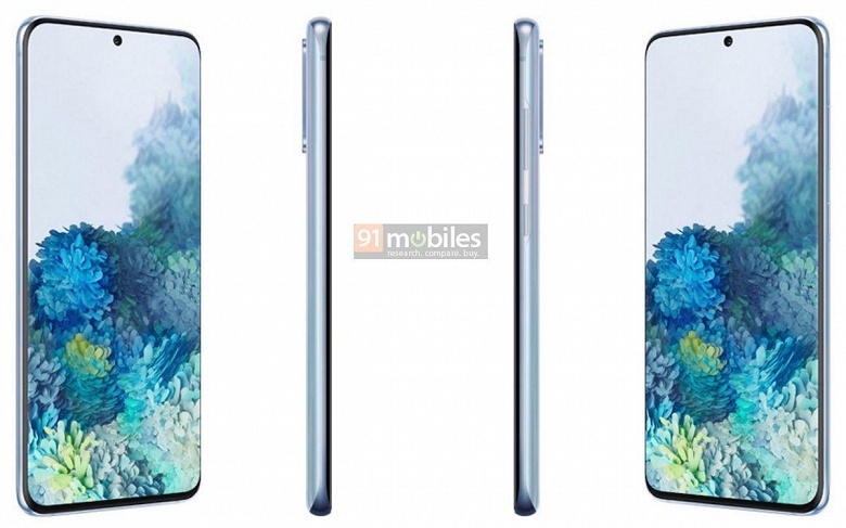 Эксклюзив. Официальные рендеры Samsung Galaxy S20, S20+ 5G и S20 Ultra 5G за три недели до анонса - 6 Эксклюзив. Официальные рендеры Samsung Galaxy S20, S20+ 5G и S20 Ultra 5G за три недели до анонса