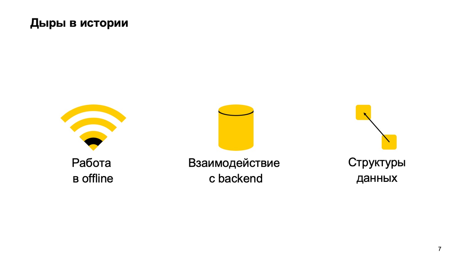 Мобильная разработка — это просто и скучно? Доклад Яндекса - 7