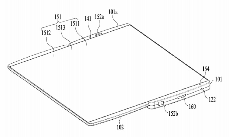 В LG придумали смартфон-книжку с гибким сдвижным дисплеем