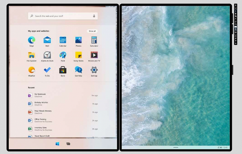 Кусочек будущего прямо сейчас. Microsoft выпустит эту версию Windows только в конце года, но обои для неё уже доступны - 1 Кусочек будущего прямо сейчас. Microsoft выпустит эту версию Windows только в конце года, но обои для неё уже доступны