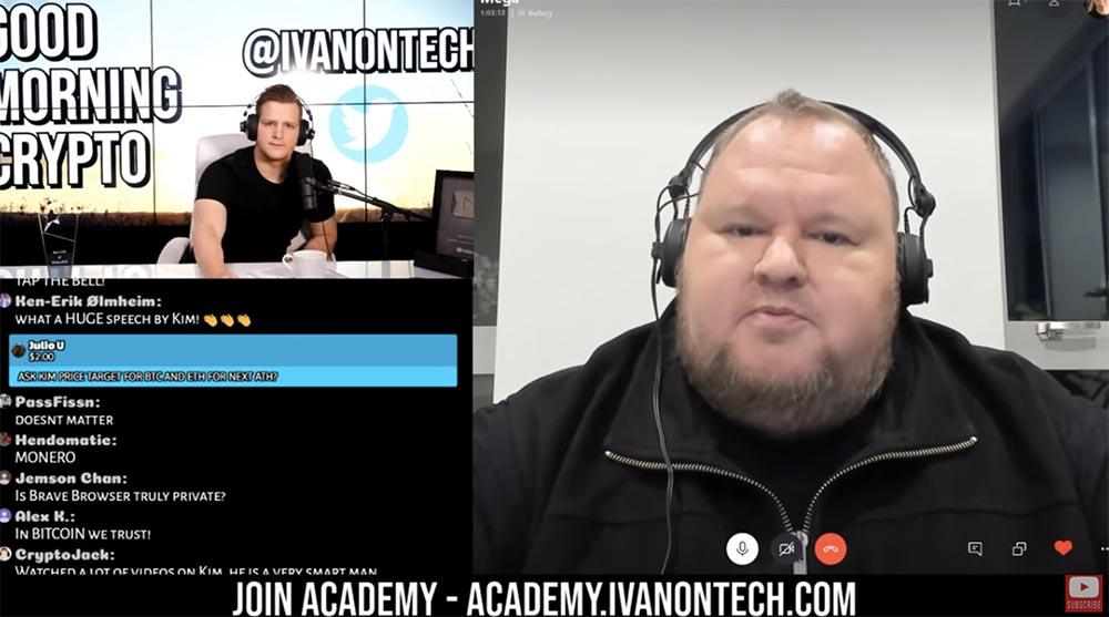 Иван Лилеквист и Ким Дотком, большое интервью: история Megaupload, экстрадиция в США, свобода, биткоин. Часть 2 - 10 Иван Лилеквист и Ким Дотком, большое интервью: история Megaupload, экстрадиция в США, свобода, биткоин. Часть 2 - 10