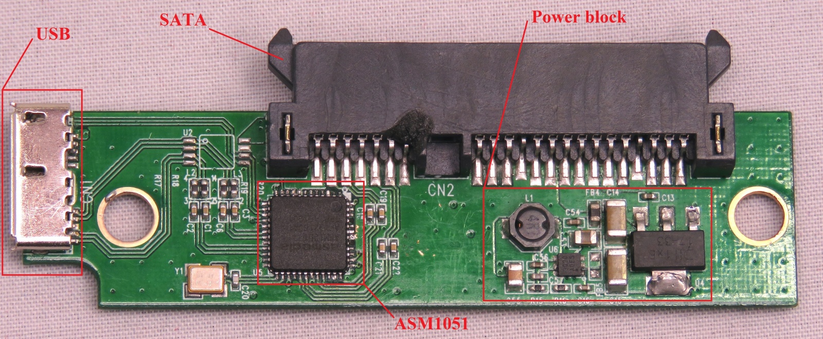 Реверс USB-SATA-адаптера (история одного стажера) - 2