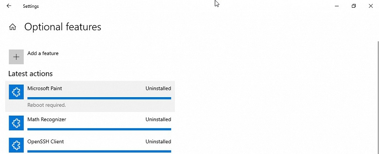 Microsoft позволит убрать Paint из Windows 10 - 3 Microsoft позволит убрать Paint из Windows 10