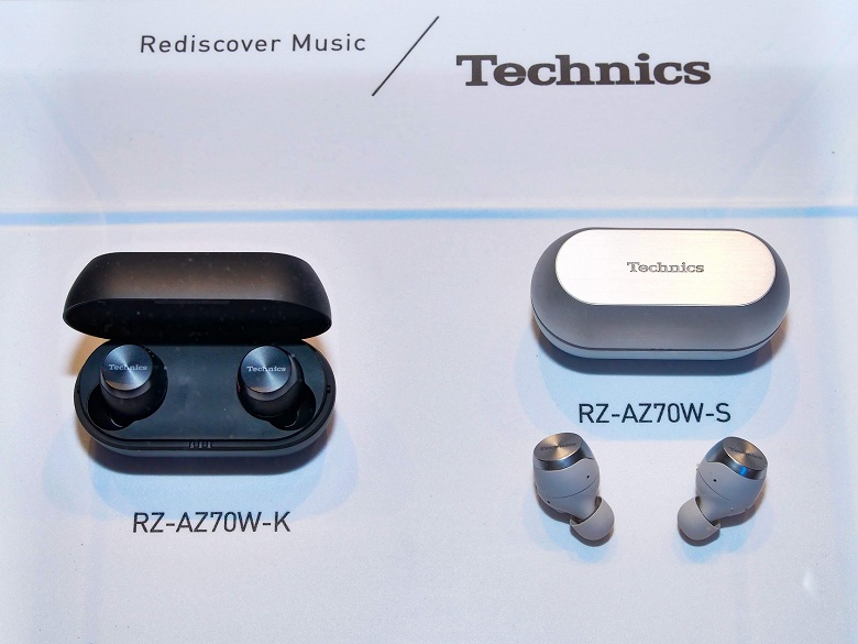 В полностью беспроводных наушниках Technics EAH-AZ70W используются излучатели диаметром 10 мм с графеновым покрытием