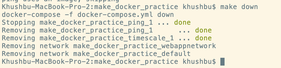 Docker Compose: упрощение работы с использованием Makefile - 10