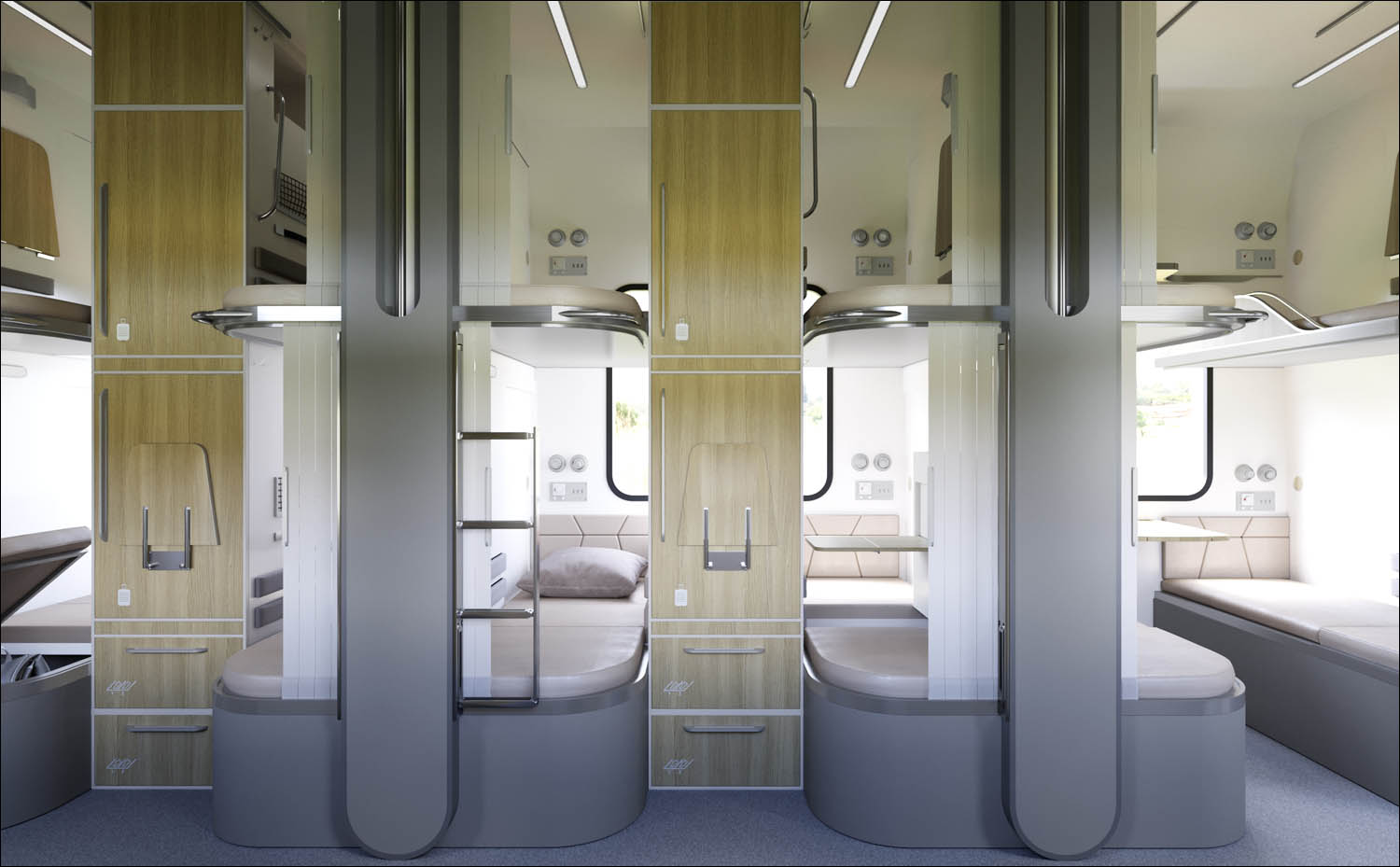 Новый плацкарт — как капсульный отель - 4 Новый плацкарт — как капсульный отель - 4