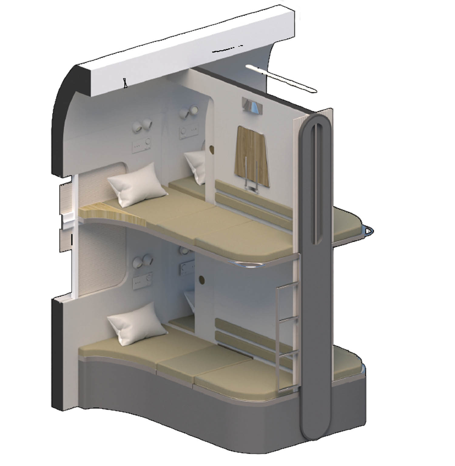 Новый плацкарт — как капсульный отель - 5 Новый плацкарт — как капсульный отель - 5