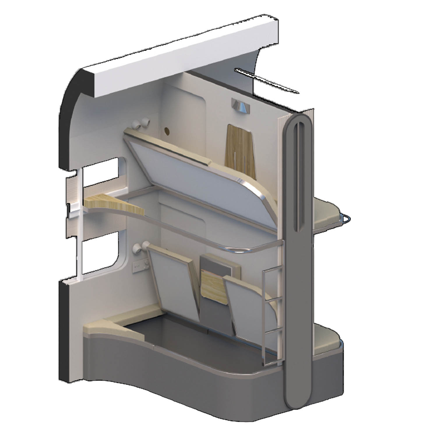 Новый плацкарт — как капсульный отель - 6 Новый плацкарт — как капсульный отель - 6
