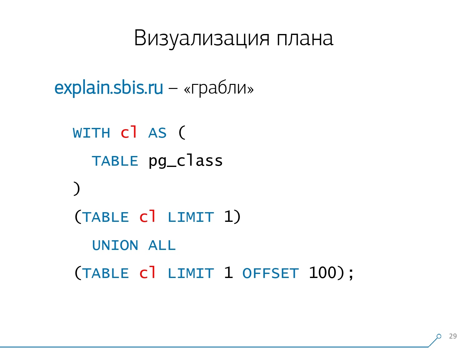 Массовая оптимизация запросов PostgreSQL. Кирилл Боровиков (Тензор) - 14