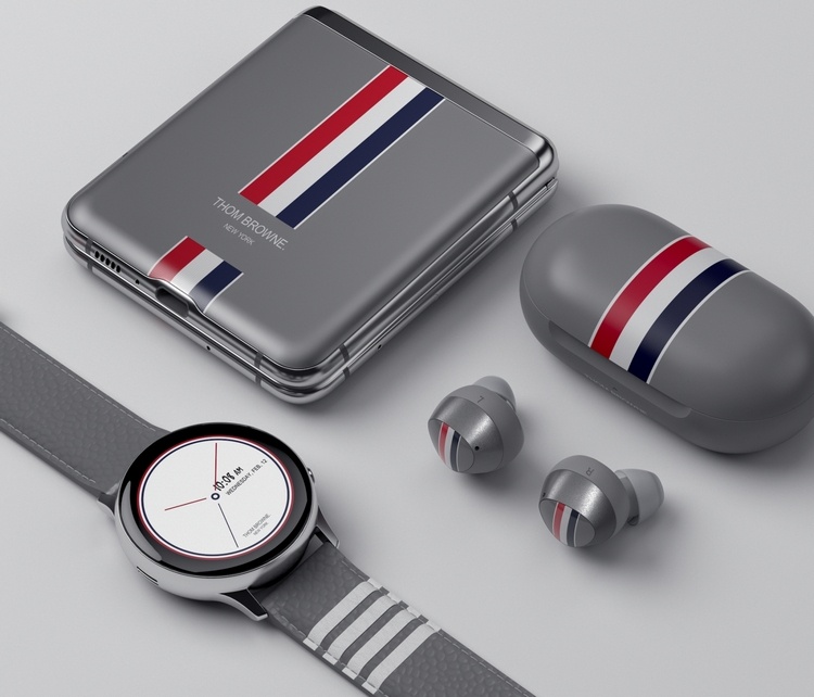 Samsung представила «модный» смартфон Galaxy Z Flip Thom Browne Edition