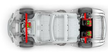 Tesla Plaid. Два варианта трехмоторной компоновки электропривода - 2