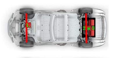 Tesla Plaid. Два варианта трехмоторной компоновки электропривода - 7