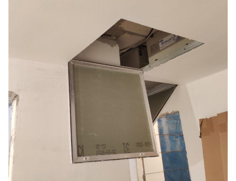Закрытая потолком система вентиляции