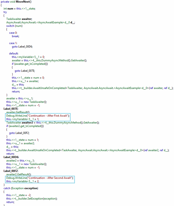 В двух словах: Лучшие практики Async-Await в .NET - 4