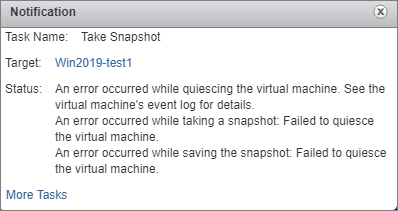 Windows Server 2019 vs. VMware Snapshots with quiescing: элегантное решение проблемы - 2