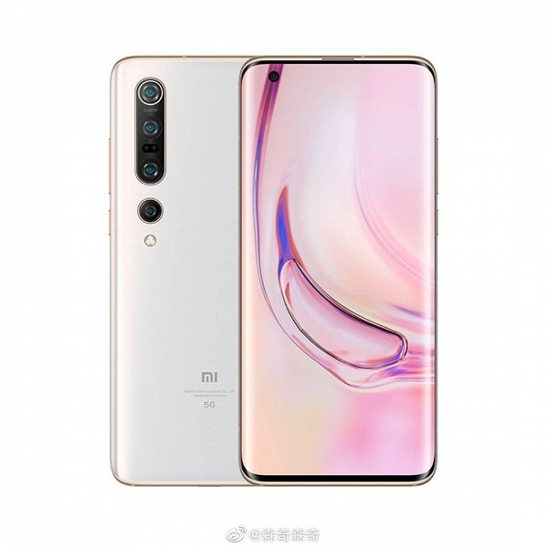 Xiaomi Mi 10 Pro впервые позирует в белом цвете - 1 Xiaomi Mi 10 Pro впервые позирует в белом цвете