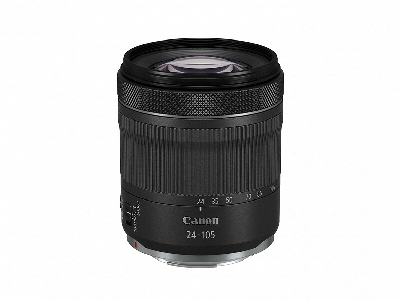 Объектив Canon RF 24&ndash;105mm F4&ndash;7.1 IS STM оценен в 400 долларов
