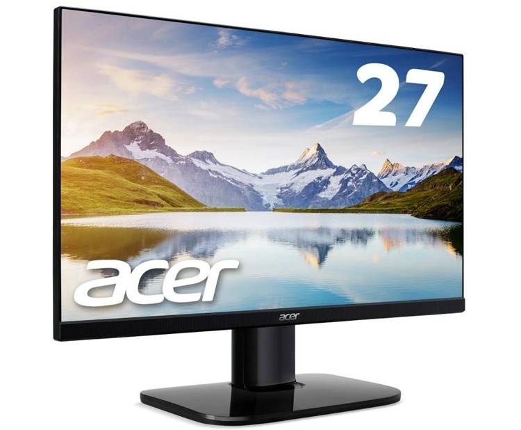Трио доступных мониторов Acer формата Full HD с диагональю до 27 дюймов