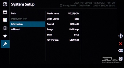 Новая статья: Обзор игрового 280-Гц Full HD-монитора ASUS TUF Gaming VG279QM: погоня за максимальной скоростью Новая статья: Обзор игрового 280-Гц Full HD-монитора ASUS TUF Gaming VG279QM: погоня за максимальной скоростью
