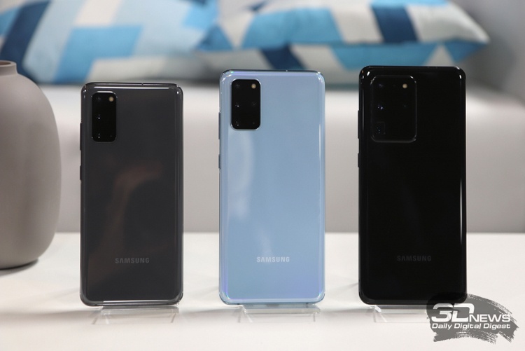 Продажи смартфонов Samsung Galaxy S20 в 2020 году могут превысить 30 млн штук
