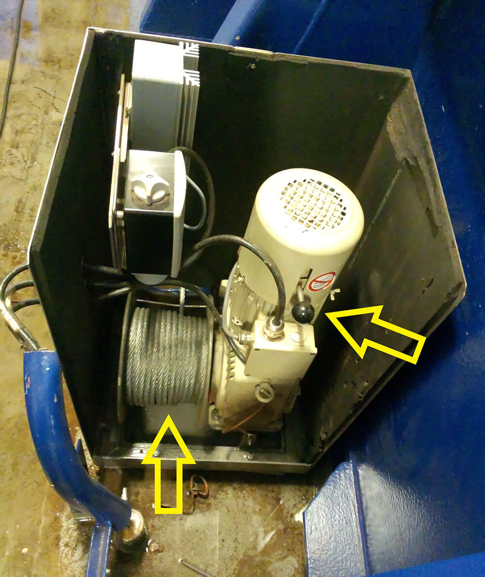 Импортозамещение и судостроение - 8 Низкокачественная лебёдка для забортного трапа