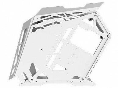 Открытый корпус Xigmatek Zeus Arctic окрашен в белый цвет