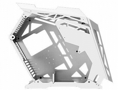 Открытый корпус Xigmatek Zeus Arctic окрашен в белый цвет