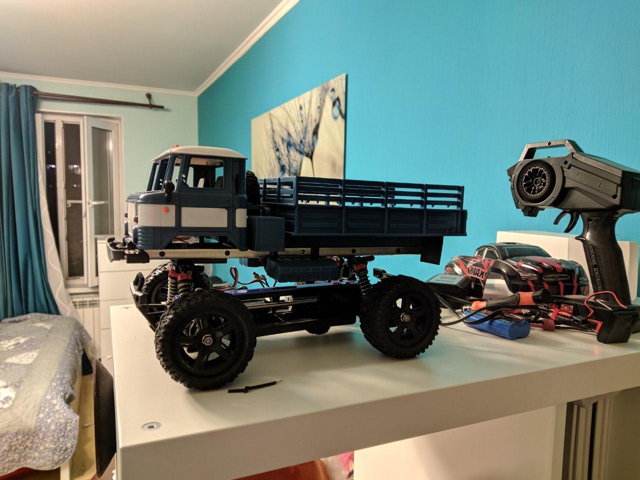 Self-driving ГАЗ66 Monster Truck 1-16 - 9